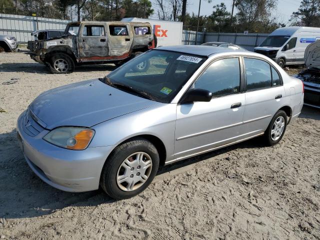 2001 Honda Civic VIN 2HGES16531H599760
