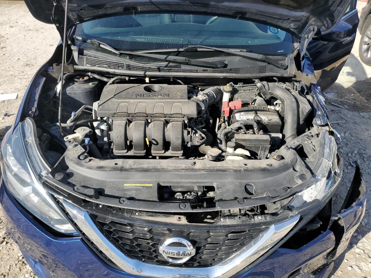 2017 Nissan Sentra VIN 3N1AB7AP4HL636196 Copart auction photo, front end / side damage thumbnail 11