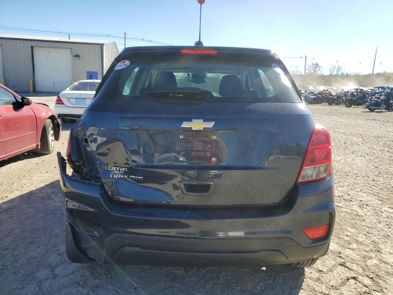2018 Chevrolet Trax VIN 3GNCJNSB6JL404423 Copart auction photo, rear end damage thumbnail 6