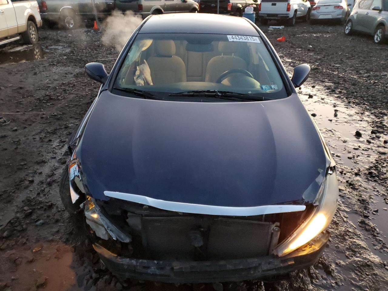 2013 Hyundai Sonata VIN 5NPEB4AC8DH736953 Copart auction photo, front end damage thumbnail 5