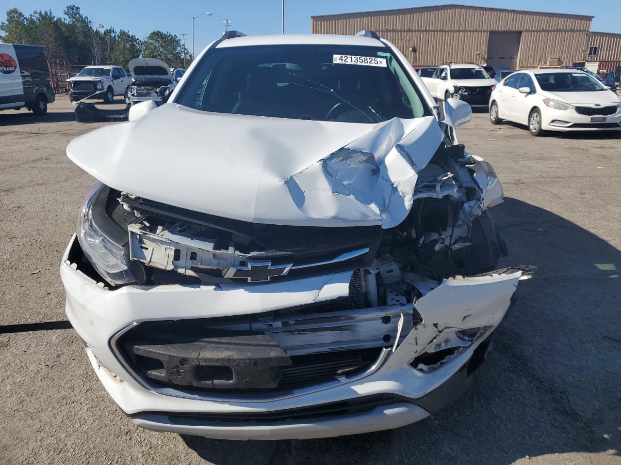 2020 Chevrolet Trax VIN KL7CJLSB3LB026320 Copart auction photo, front end damage thumbnail 5