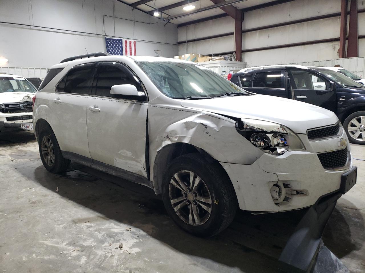 2011 Chevrolet Equinox VIN 2GNALDEC9B1321040 Copart auction photo, front end / hail damage thumbnail 4