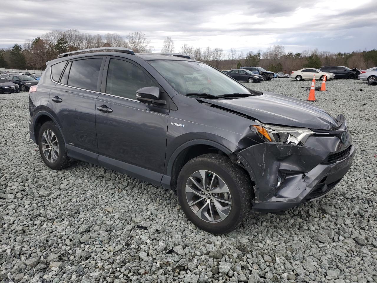 2017 Toyota RAV 4 VIN JTMRJREV3HD072246 Copart auction photo, front end damage thumbnail 4