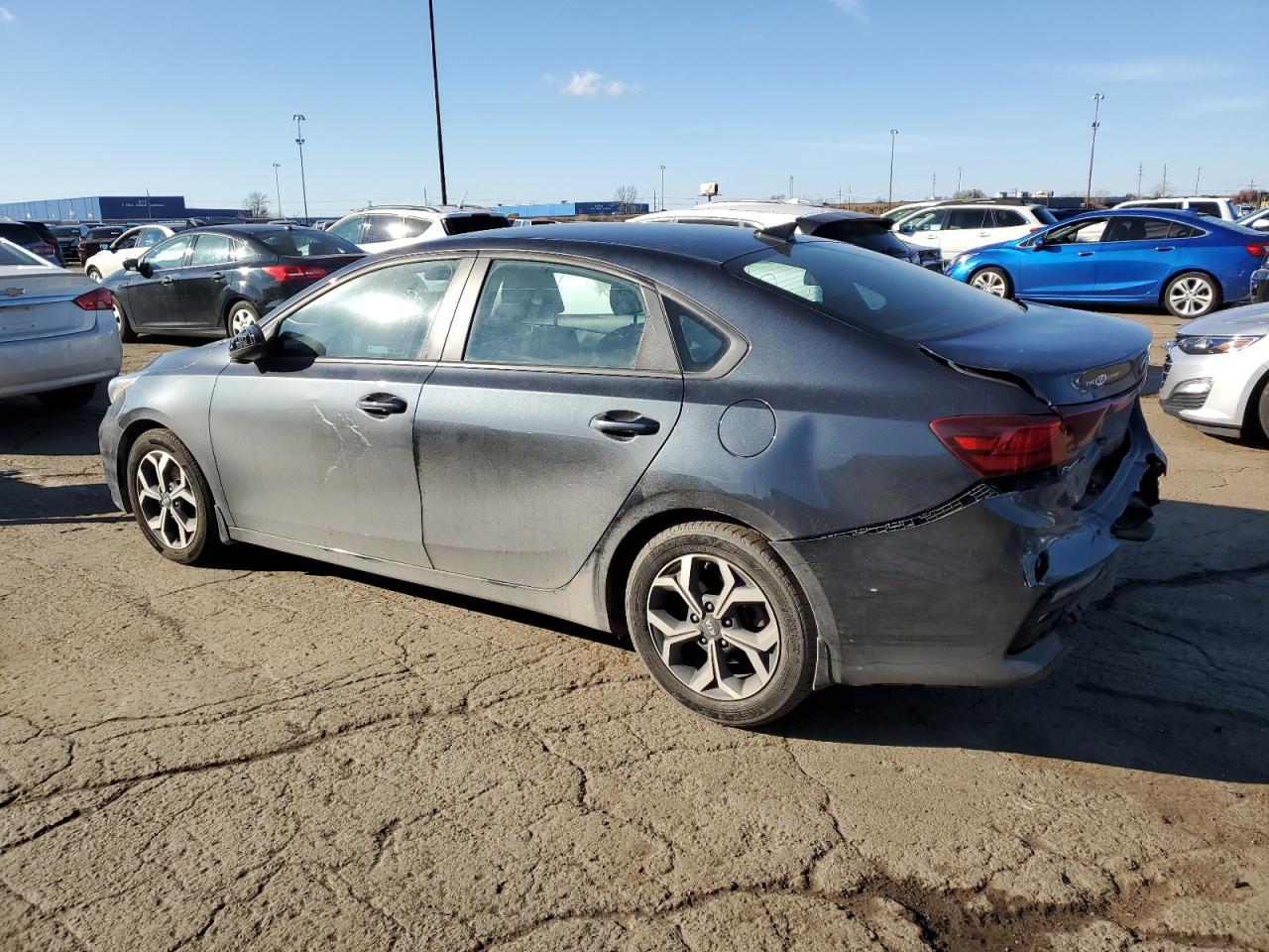 2019 KIA Forte VIN 3KPF24AD5KE075154 Copart auction photo, rear end damage thumbnail 2