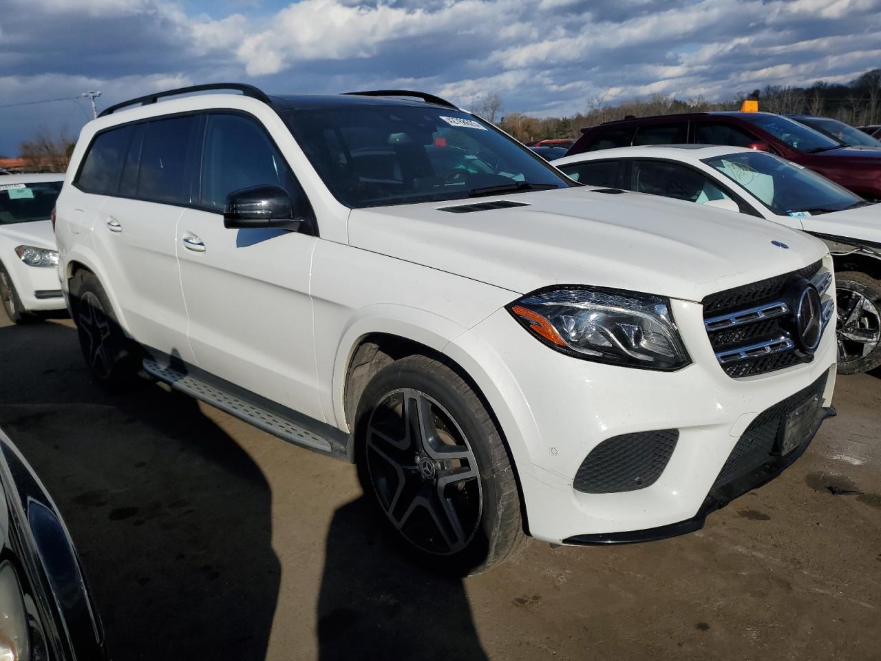 2018 Mercedes-Benz GLS-klasse VIN 4JGDF7DE5JB071758 Copart auction photo, minor dent/scratches damage thumbnail 4