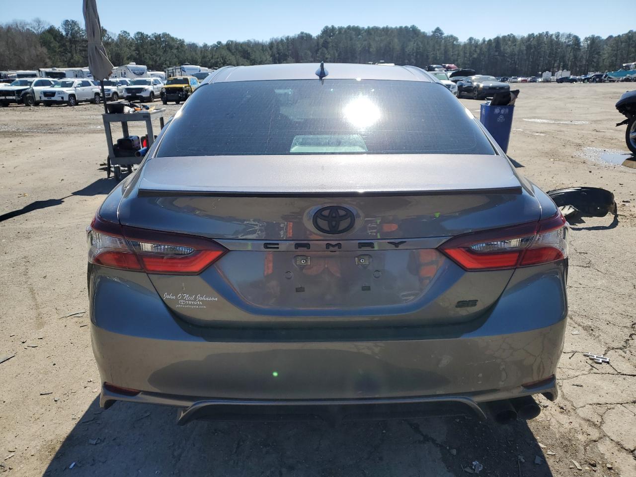 2022 Toyota Camry VIN 4T1G11AK0NU713560 Copart auction photo, front end damage thumbnail 6
