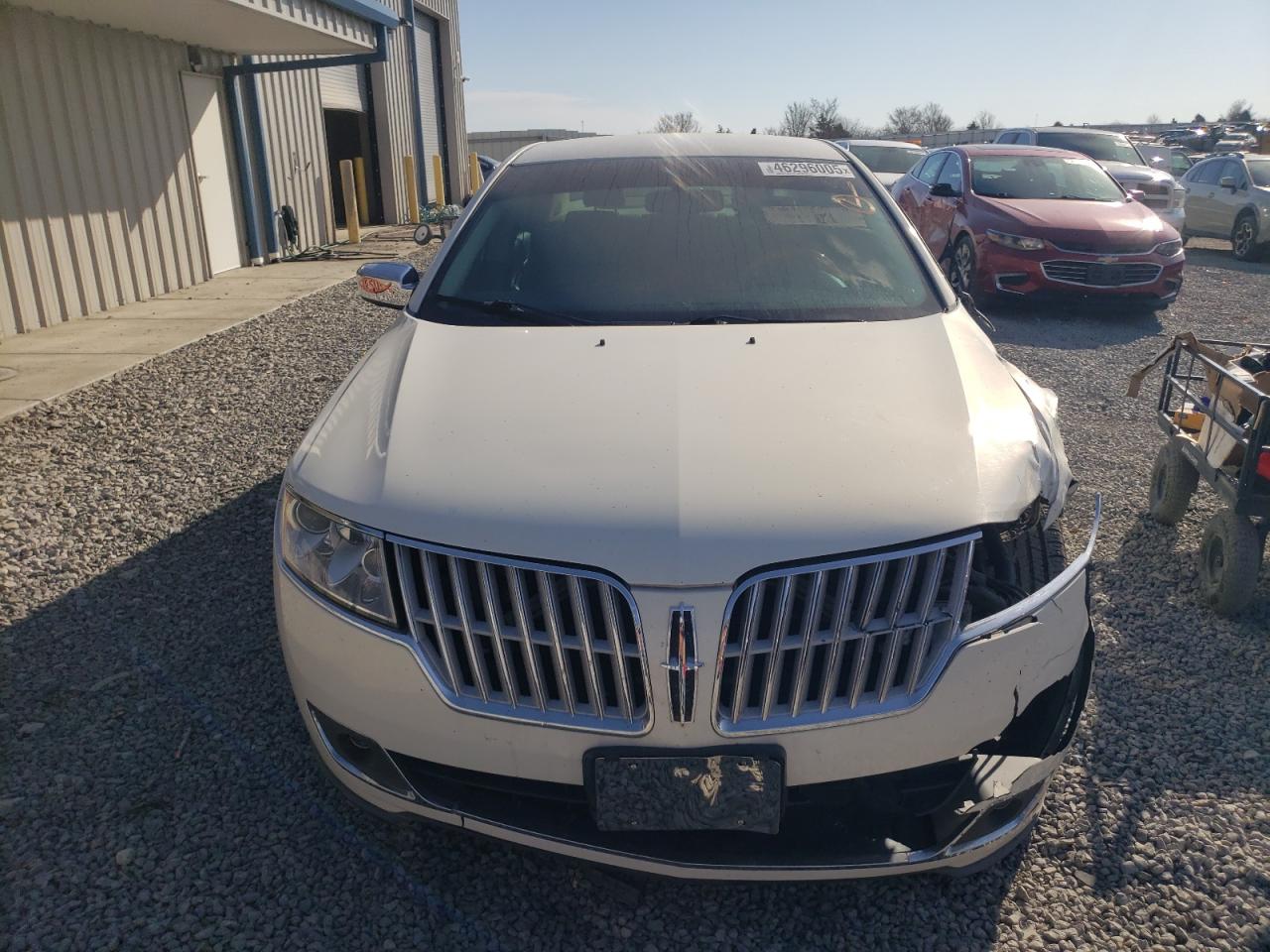 2012 Lincoln MKZ VIN 3LNHL2GC9CR826710 Copart auction photo, front end / side damage thumbnail 5