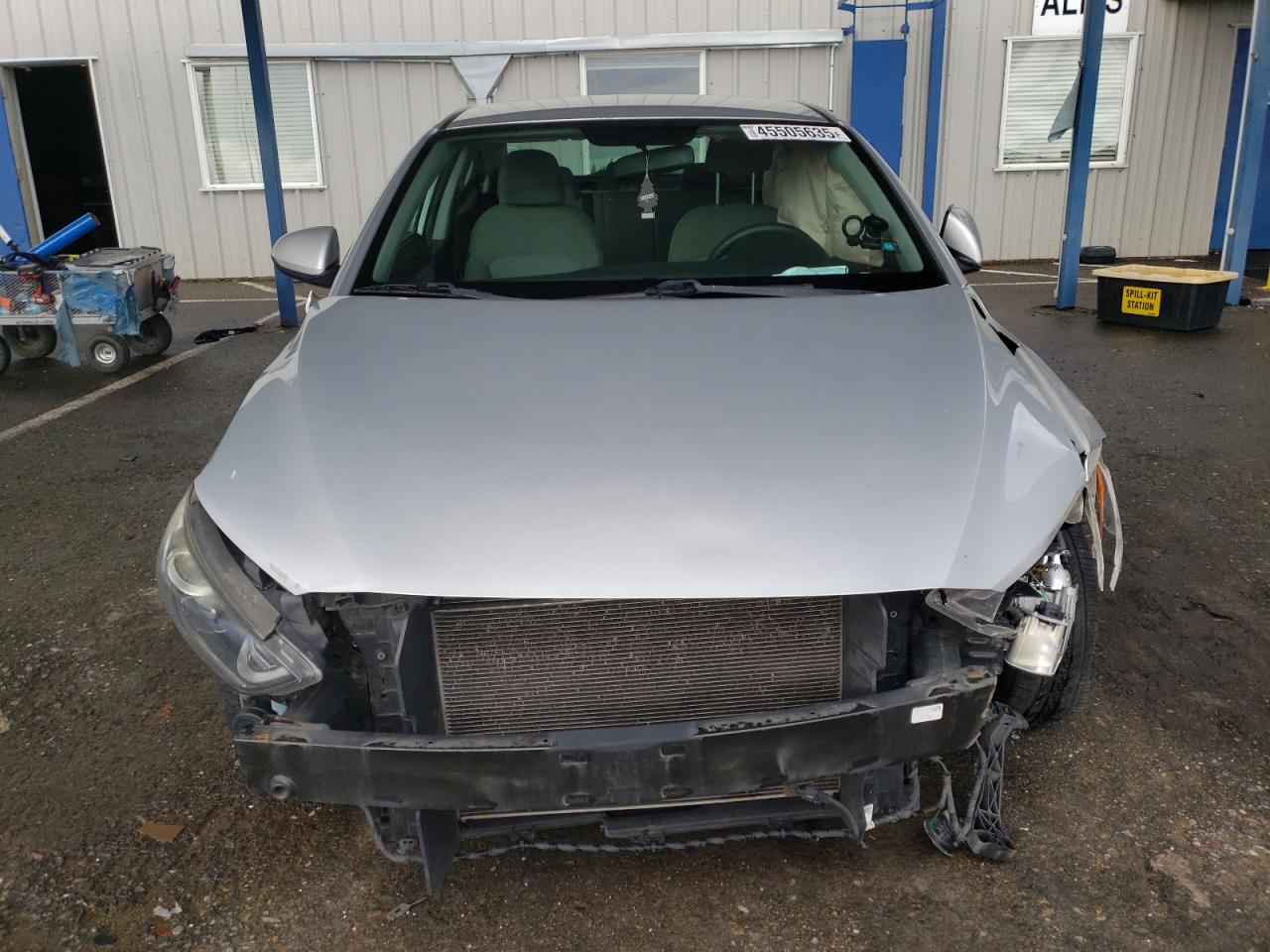 2018 Hyundai Elantra VIN KMHD84LF7JU478360 Copart auction photo, front end damage thumbnail 5