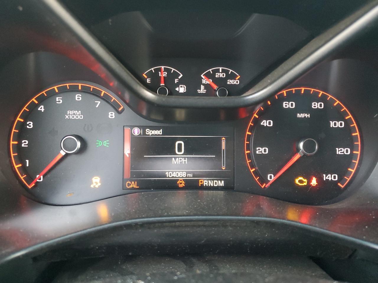 2016 GMC Canyon VIN 1GTG5CE32G1323779 Copart auction photo, side / front end damage thumbnail 9