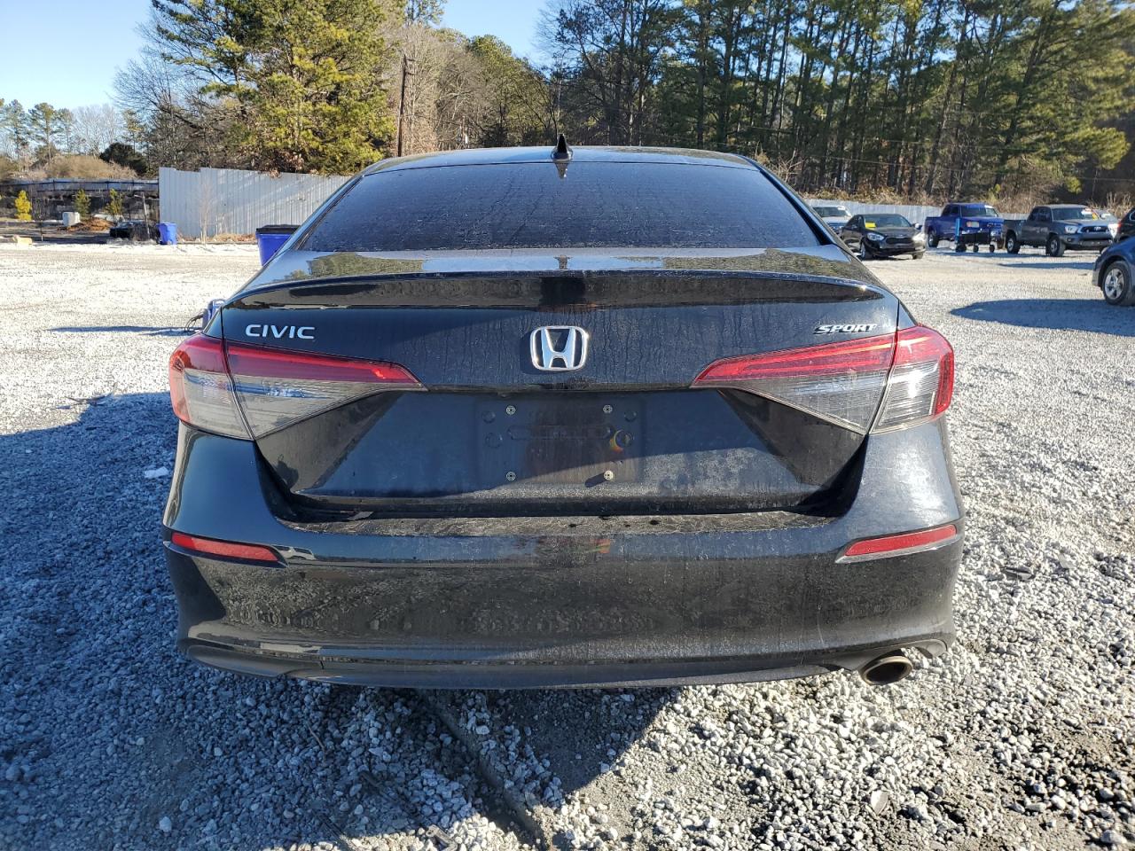 2022 Honda Civic VIN 2HGFE2F52NH508212 Copart auction photo, front end / mechanical damage thumbnail 6