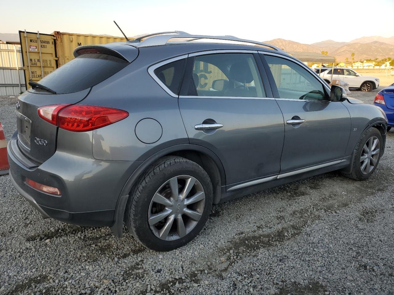 2017 Infiniti QX50 VIN JN1BJ0RP3HM384806 Copart auction photo, front end damage thumbnail 3