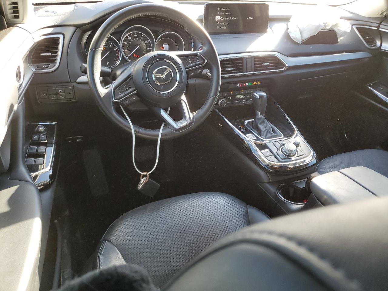2022 Mazda CX-9 VIN JM3TCBCY5N0629351 Copart auction photo, front end damage thumbnail 8