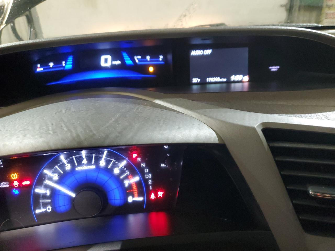2012 Honda Civic VIN 2HGFB2F8XCH311739 Copart auction photo, rear end / minor dent/scratches damage thumbnail 9