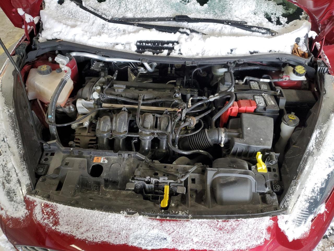 2017 Ford Fiesta VIN 3FADP4BJ9HM147278 Copart auction photo, rear end / side damage thumbnail 13