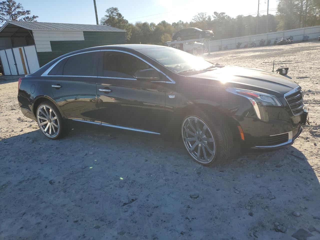 2018 Cadillac XTS VIN 2G61U5S30J9128214 Copart auction photo, front end damage thumbnail 4