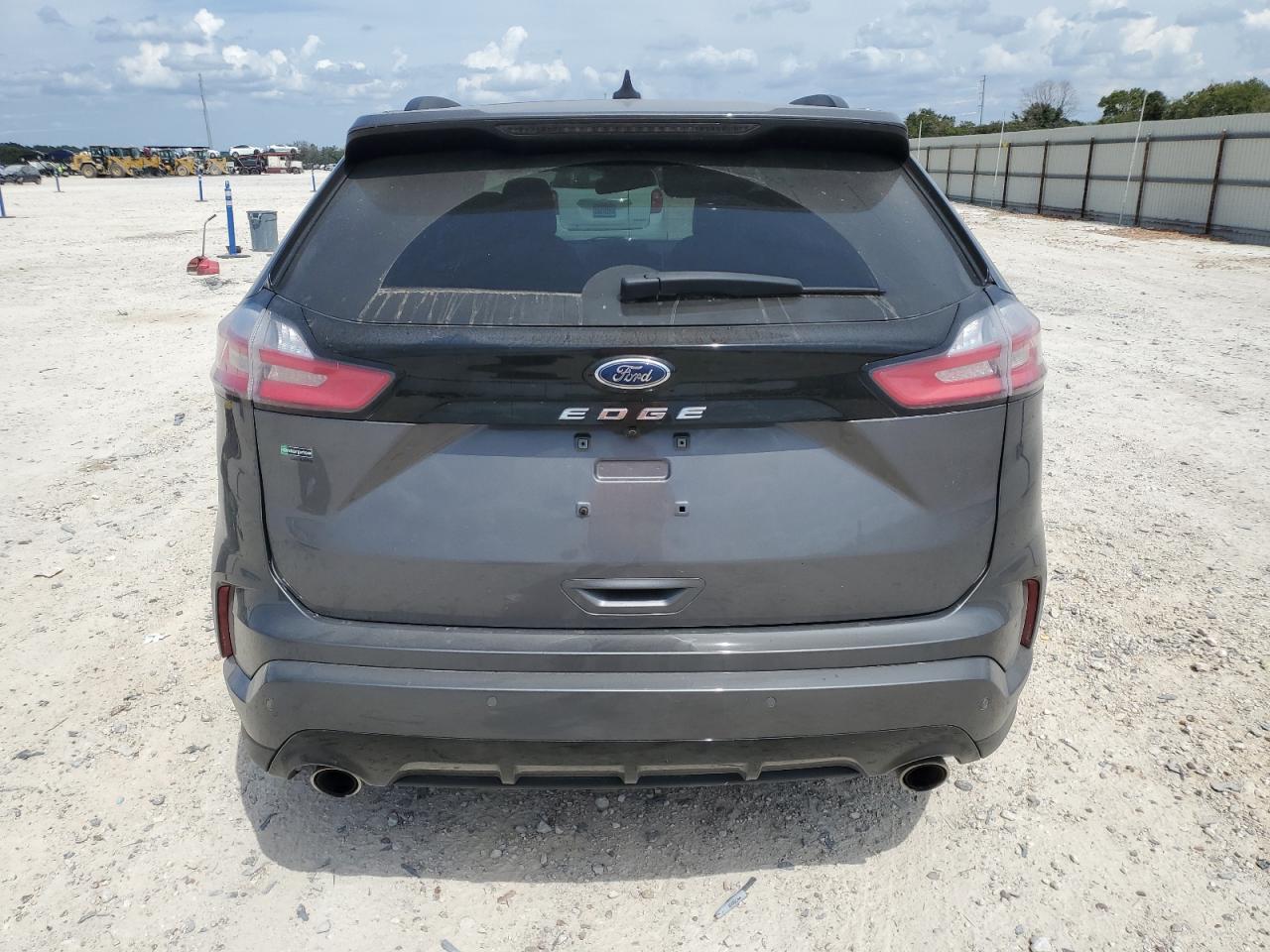 2021 Ford Edge VIN 2FMPK3J94MBA43649 Copart auction photo, side / front end damage thumbnail 6
