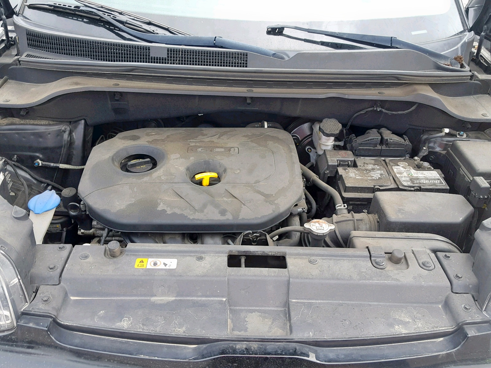 2015 KIA Soul VIN KNDJP3A53F7180196 Copart auction photo, burn / front end damage thumbnail 7