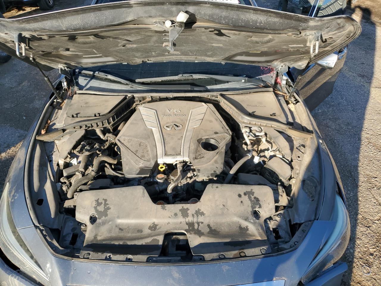 2018 Infiniti Q50 VIN JN1EV7AR7JM434698 Copart auction photo, front end damage thumbnail 12