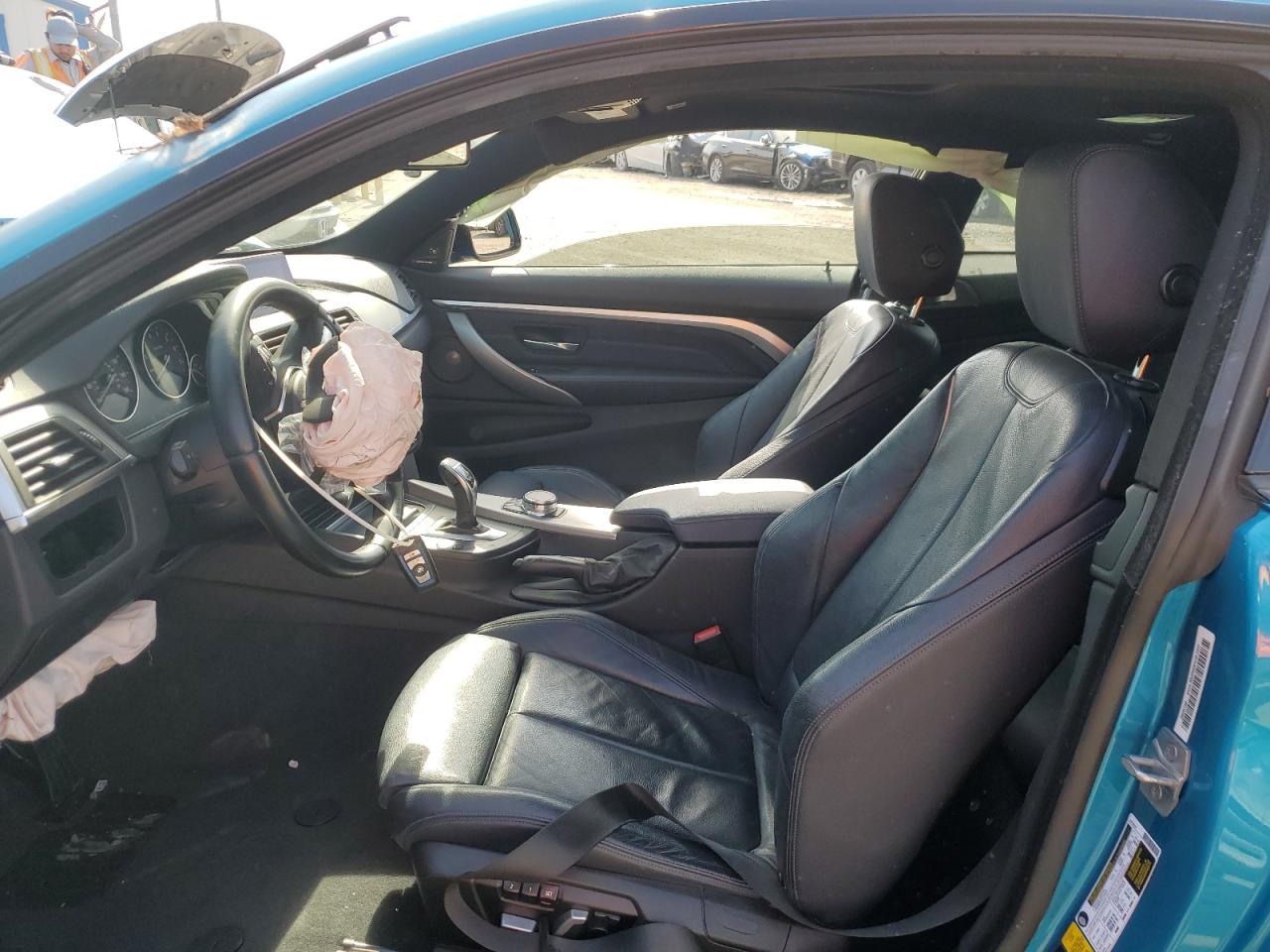 2018 BMW 4er VIN WBA4W7C53JAB87813 Copart auction photo, front end damage thumbnail 7