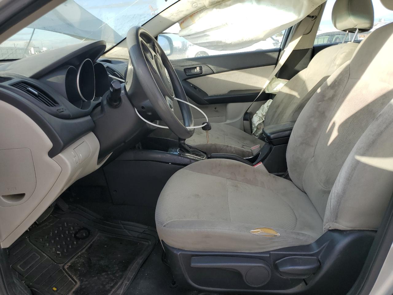 2011 KIA Forte VIN KNAFU4A20B5434847 Copart auction photo, front end / rear end damage thumbnail 7