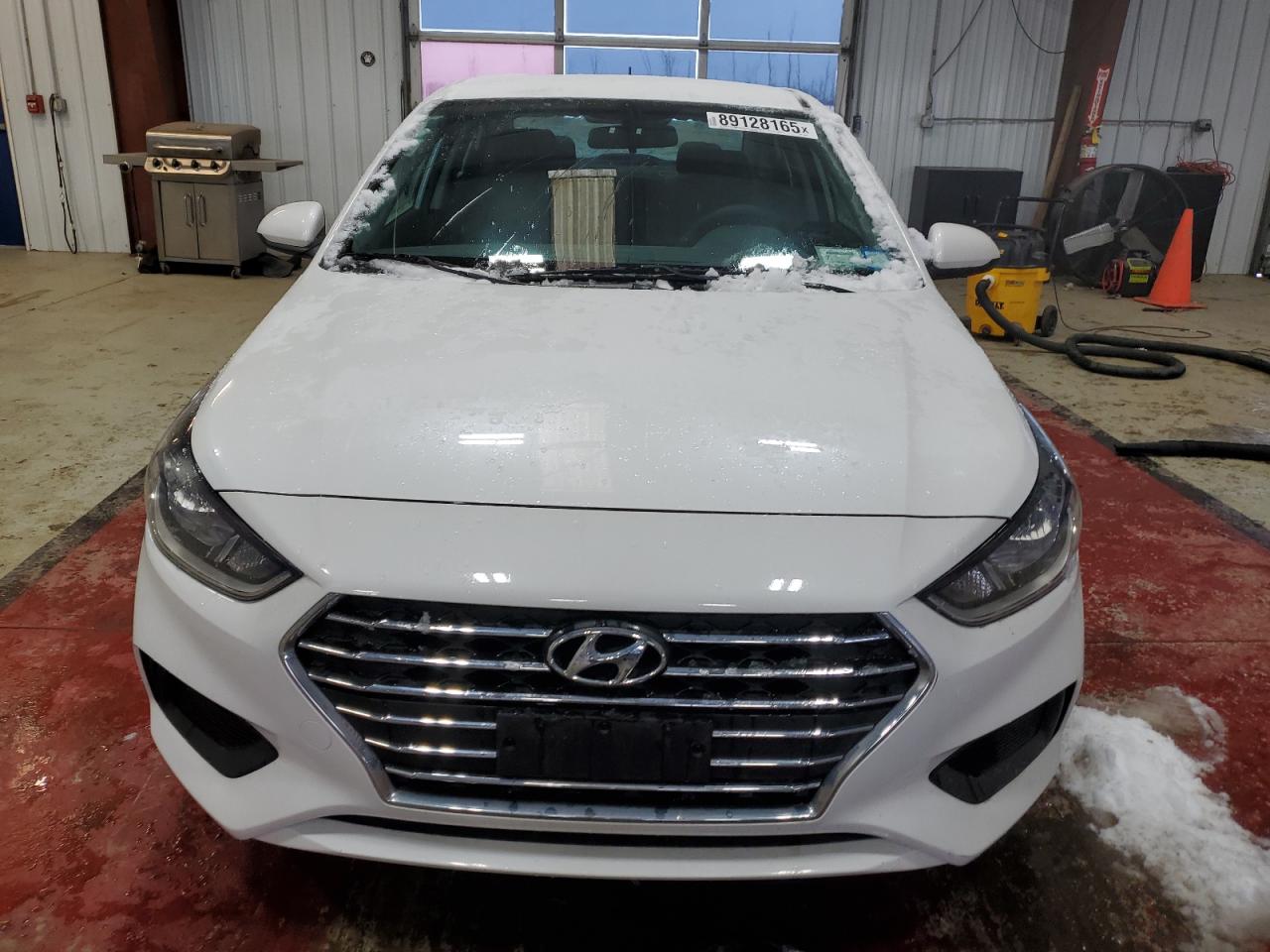 2022 Hyundai Accent VIN 3KPC24A66NE179905 Copart auction photo, rear end damage thumbnail 5