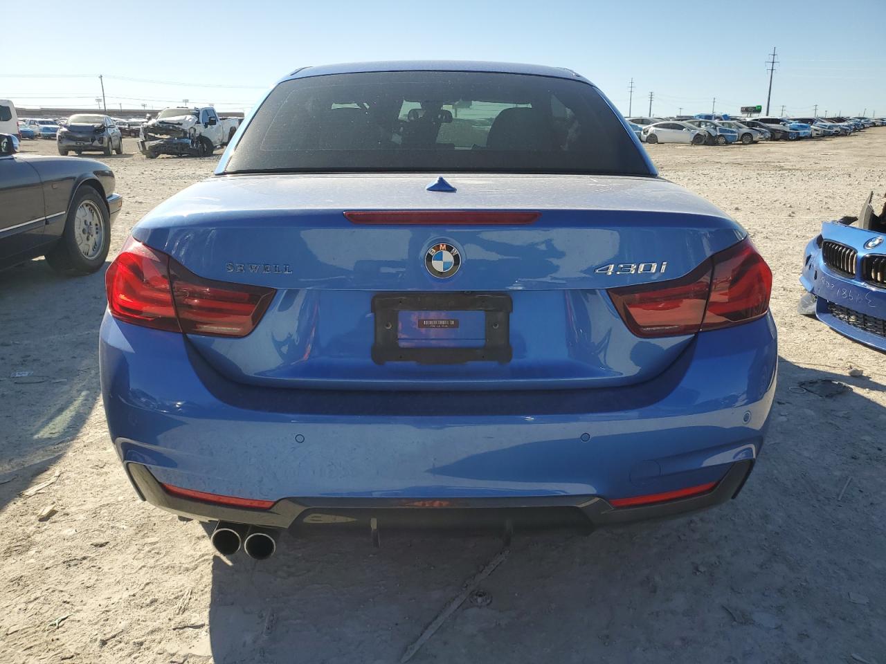 2020 BMW 4er VIN WBA4Z1C08L5N77209 Copart auction photo, front end damage thumbnail 6