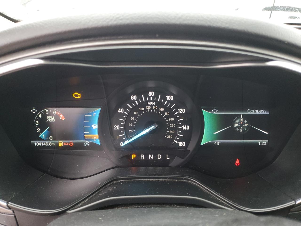 2020 Ford Fusion VIN 3FA6P0HDXLR134117 Copart auction photo, normal wear / minor dent/scratches damage thumbnail 9