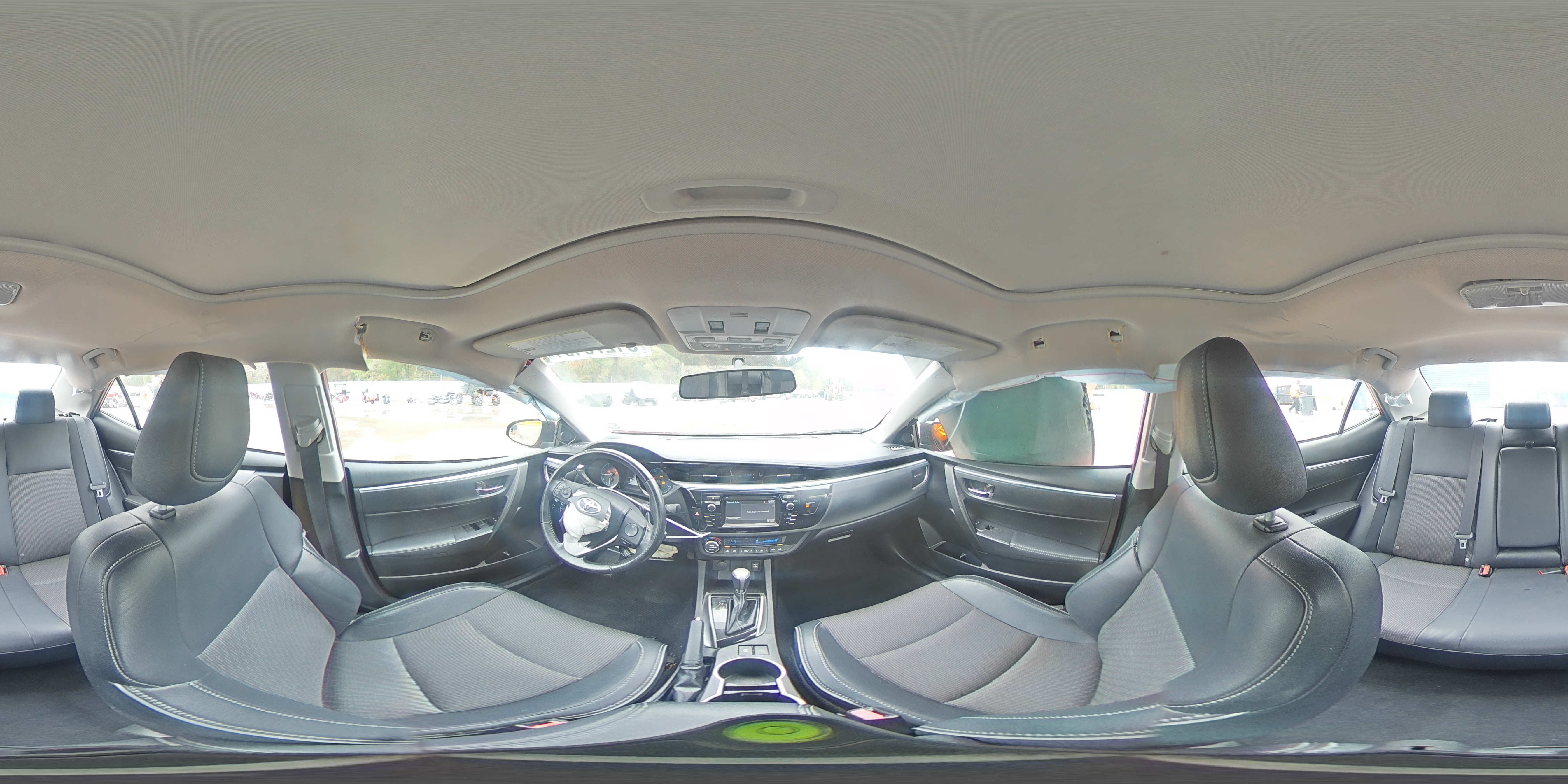 2015 Toyota Corolla VIN 2T1BURHE0FC379355 Copart auction photo, front end / side damage thumbnail 15