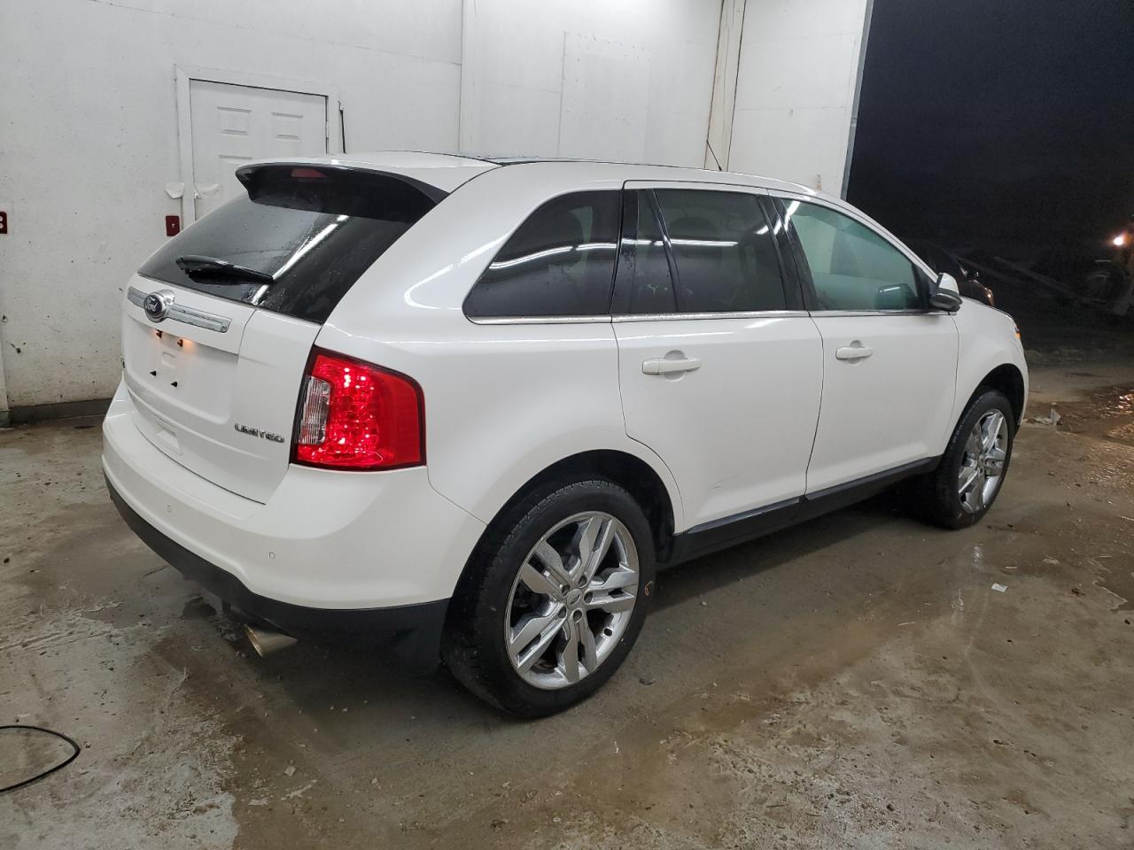2014 Ford Edge VIN 2FMDK3KC2EBA14245 Copart auction photo, side / minor dent/scratches damage thumbnail 3