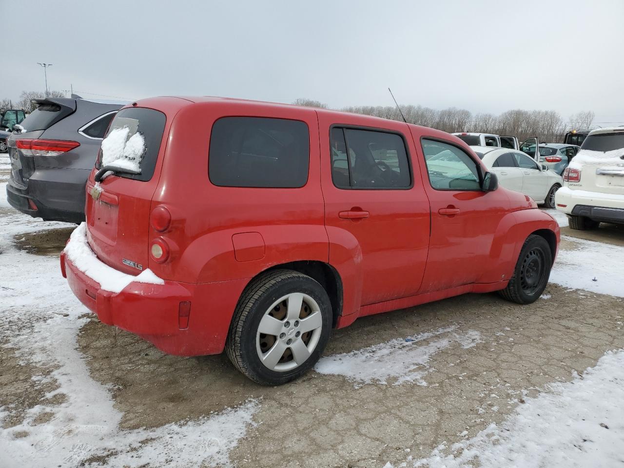 2009 Chevrolet HHR VIN 3GNCA13B89S611968 Copart auction photo, side damage thumbnail 3