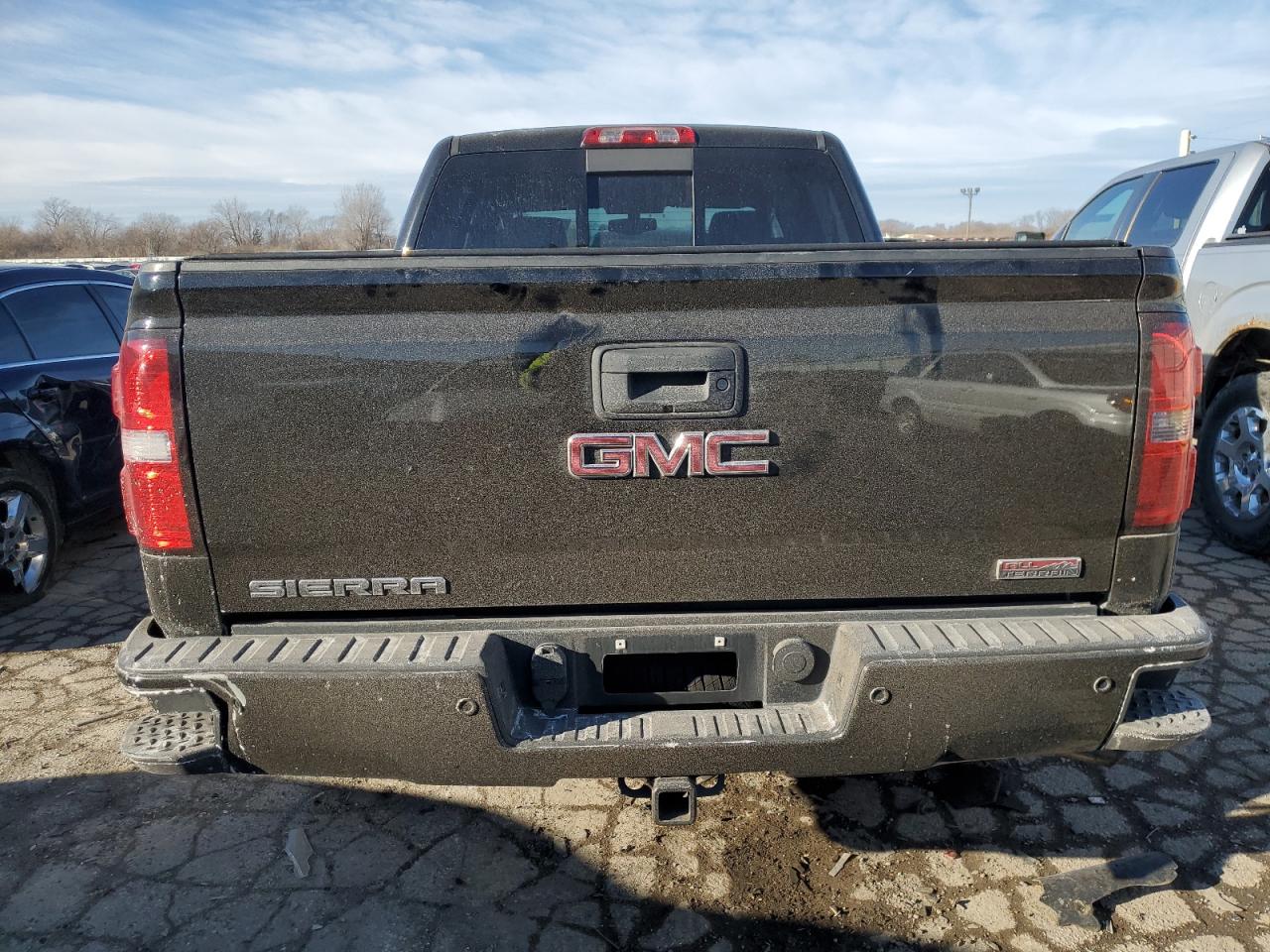2014 GMC Sierra VIN 3GTU2VEC3EG569729 Copart auction photo, front end / side damage thumbnail 6
