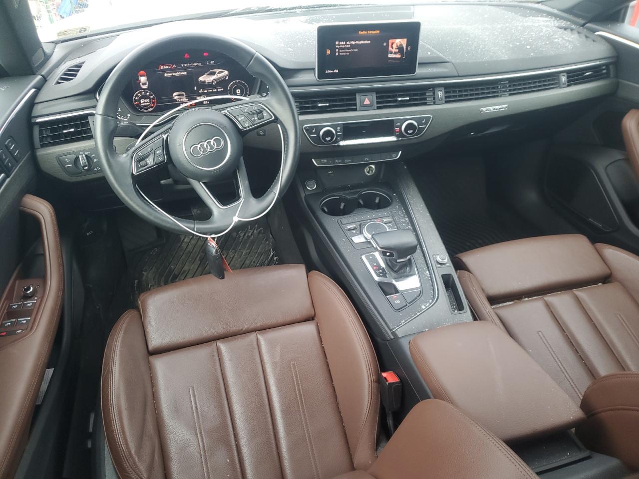 2019 Audi A5 VIN WAUENCF57KA046852 Copart auction photo, front end damage thumbnail 8