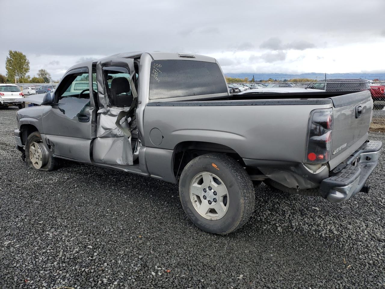 2007 Chevrolet Silverado VIN 2GCEK13Z571175696 Copart auction photo, side damage thumbnail 2