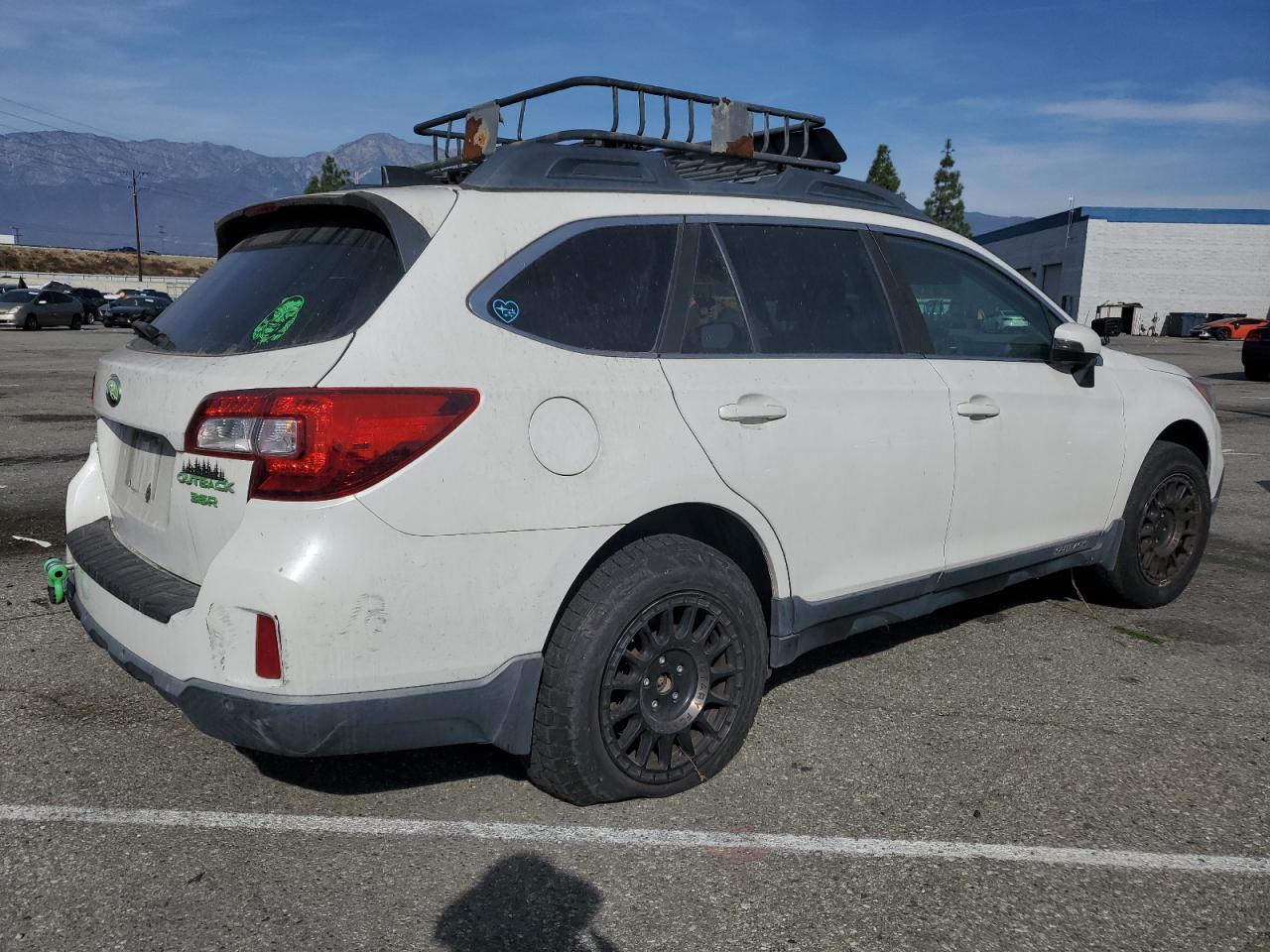 2017 Subaru Outback VIN 4S4BSENC2H3324088 Copart auction photo, rear end / undercarriage damage thumbnail 3