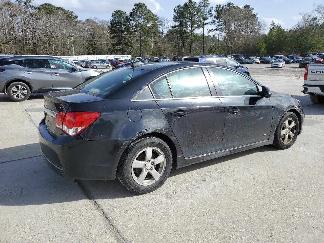 2015 Chevrolet Cruze VIN 1G1PC5SB2F7194881 Copart auction photo, side damage thumbnail 3