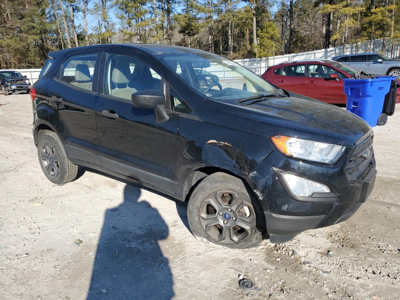 2019 Ford EcoSport VIN MAJ6S3FL0KC290500 Copart auction photo, front end damage thumbnail 4