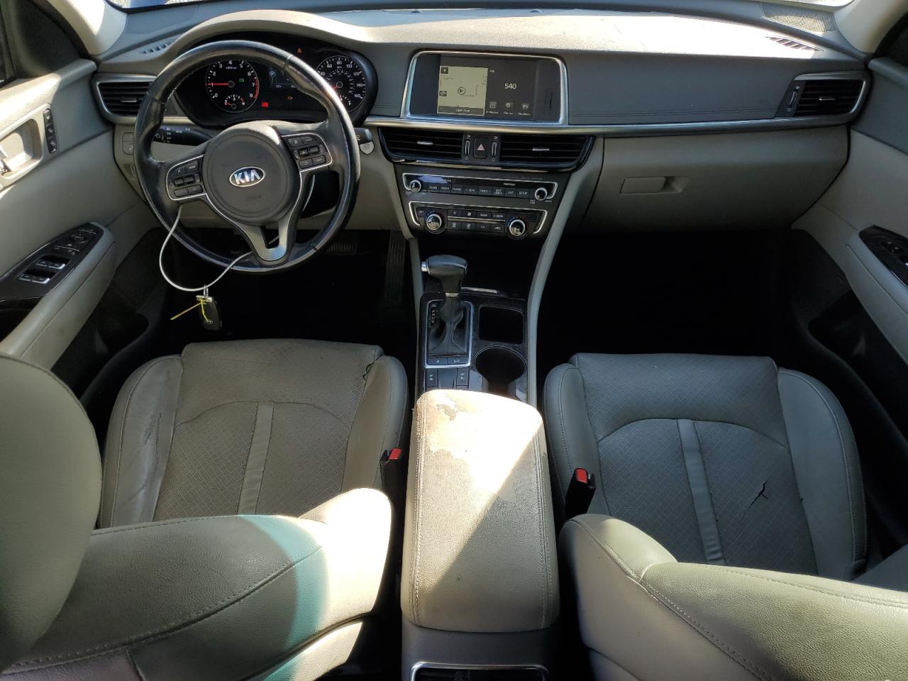 2016 KIA Optima VIN 5XXGU4L38GG009294 Copart auction photo, rear end damage thumbnail 8