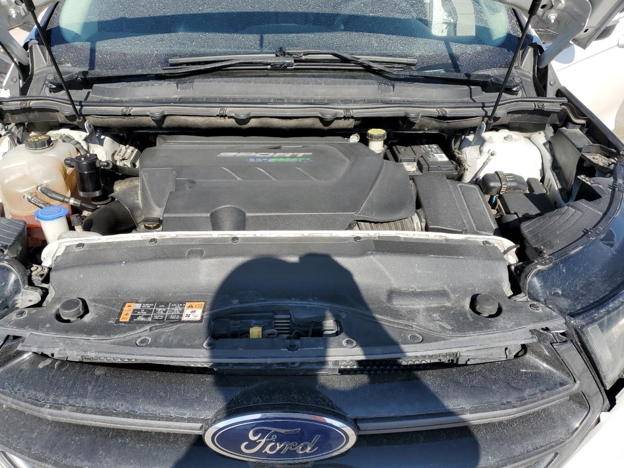 2015 Ford Edge VIN 2FMPK4APXFBB82773 Copart auction photo, front end damage thumbnail 14