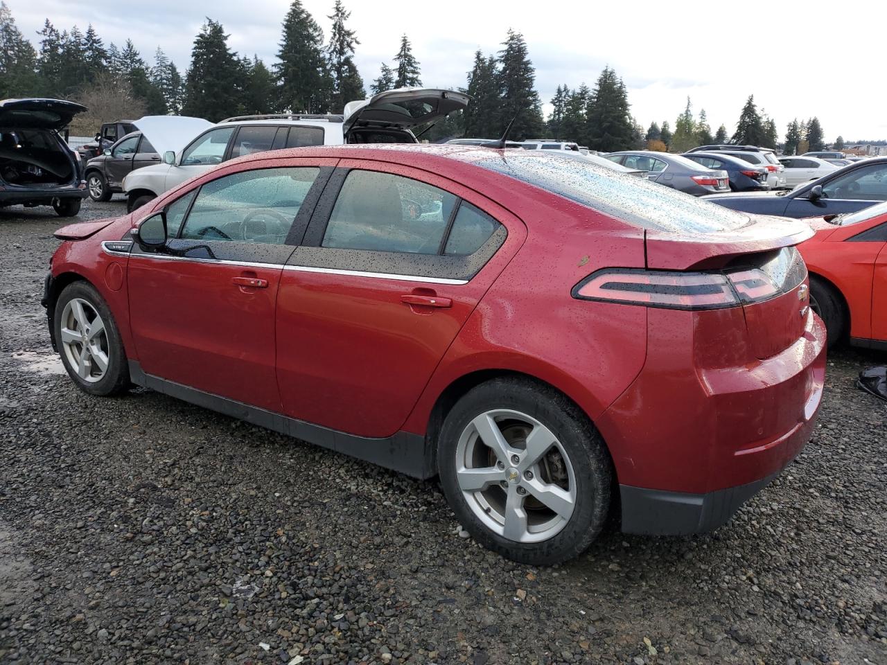 2014 Chevrolet Volt VIN 1G1RF6E44EU150304 Copart auction photo, front end damage thumbnail 2