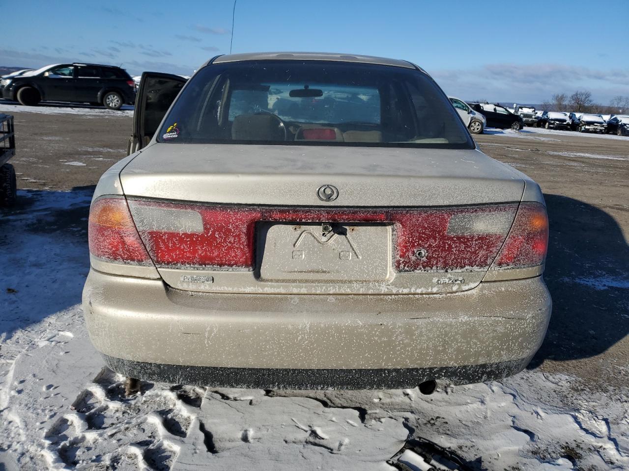 1997 Mazda Protege VIN JM1BC1413V0162950 Copart auction photo, side / front end damage thumbnail 6