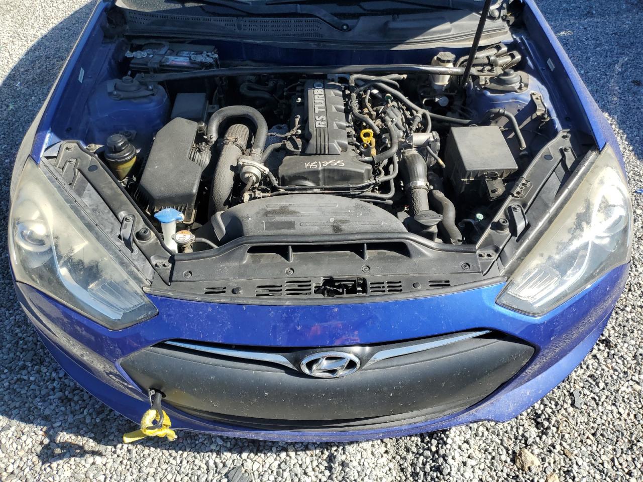 2013 Hyundai Genesis VIN KMHHT6KDXDU089552 Copart auction photo, all over damage thumbnail 11