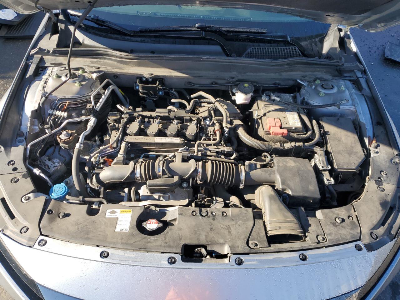 2019 Honda Accord VIN 1HGCV1F31KA095690 Copart auction photo, rear end / side damage thumbnail 13