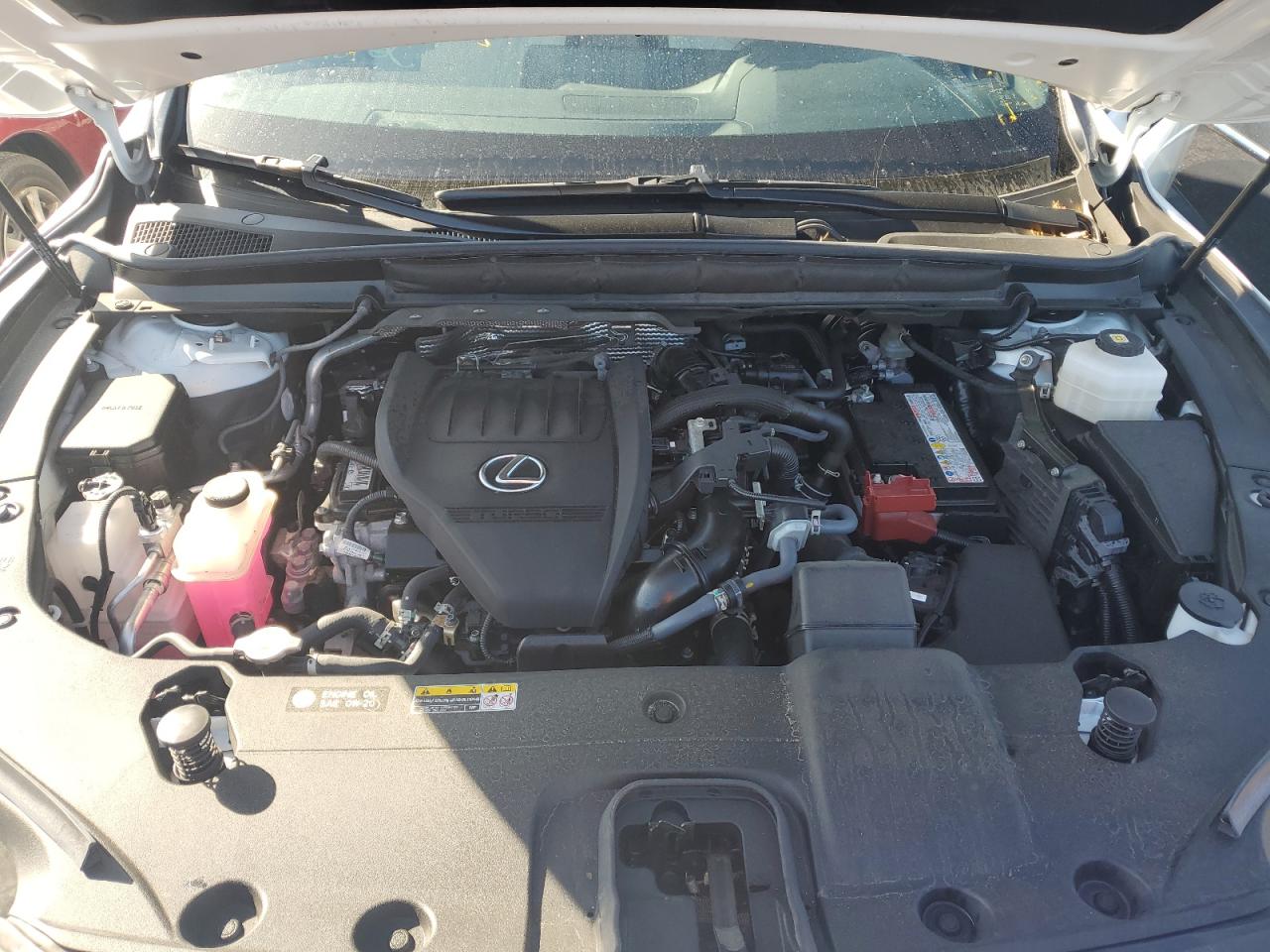 2023 Lexus RX VIN JTJCHMAA8P2001493 Copart auction photo, water/flood damage thumbnail 12