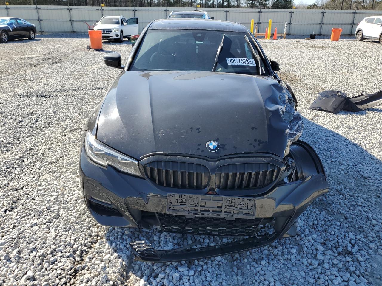 2021 BMW 3er VIN 3MW5P7J03M8B61203 Copart auction photo, front end / rear end damage thumbnail 5