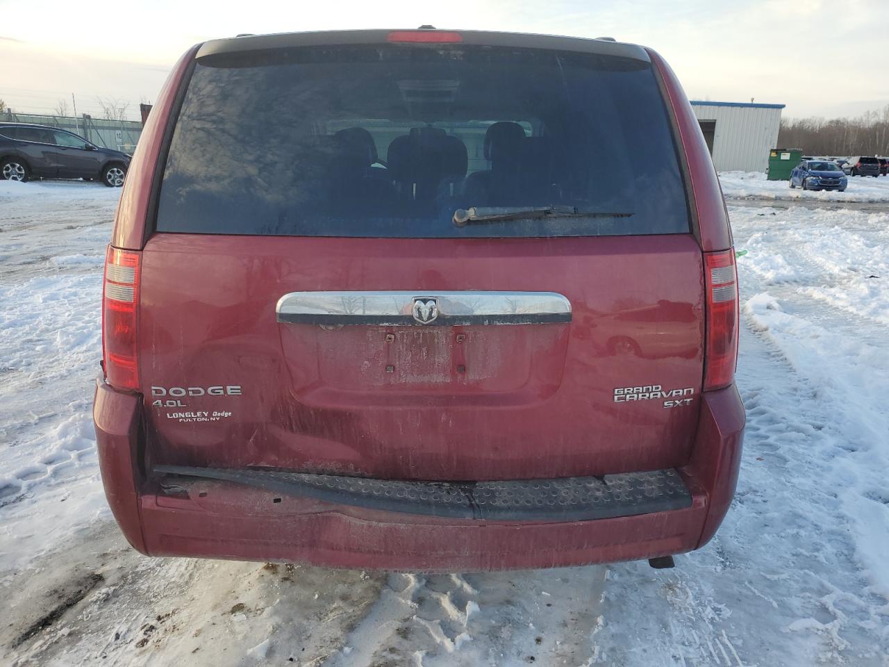 2010 Dodge Caravan VIN 2D4RN6DX4AR355900 Copart auction photo, rear end / minor dent/scratches damage thumbnail 6