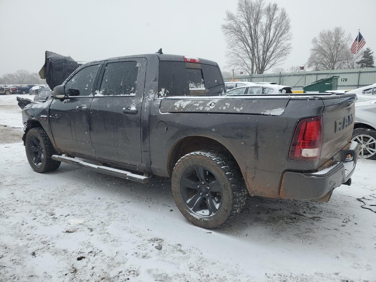 2017 RAM 1500 VIN 1C6RR7MT6HS849776 Copart auction photo, front end / mechanical damage thumbnail 2