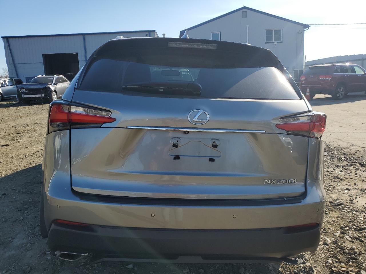 2017 Lexus NX VIN JTJBARBZ4H2106678 Copart auction photo, front end / side damage thumbnail 6