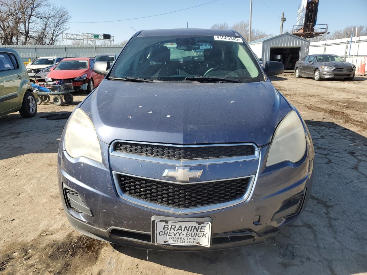 2013 Chevrolet Equinox VIN 2GNFLCEK2D6250518 Copart auction photo, front end / side damage thumbnail 5