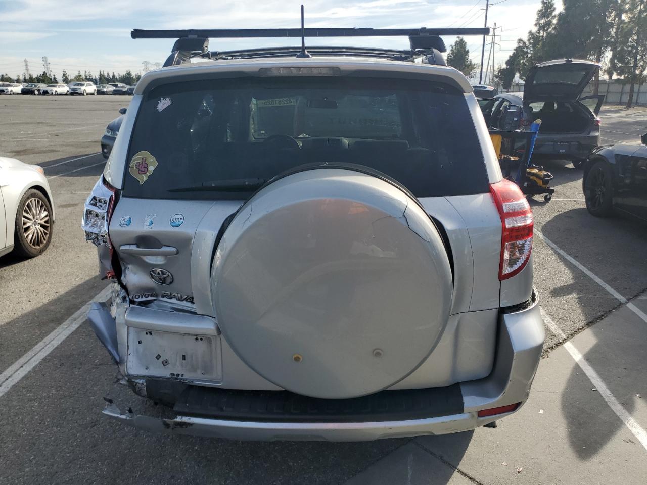 2010 Toyota RAV 4 VIN 2T3ZF4DV2AW049099 Copart auction photo, rear end damage thumbnail 6