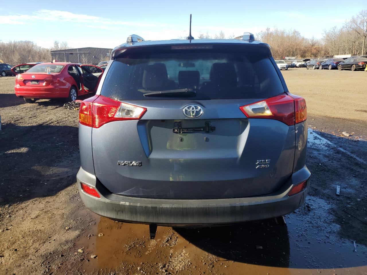 2014 Toyota RAV 4 VIN 2T3RFREV0EW135979 Copart auction photo, burn damage thumbnail 6